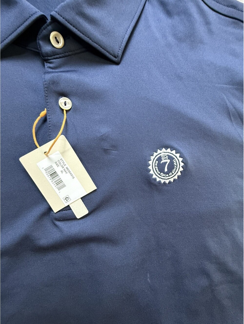 Peter Millar Summer Comfort BankStreet Performance Polo Shirt XL NWT